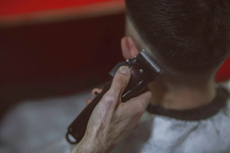 Barber trimming in low light