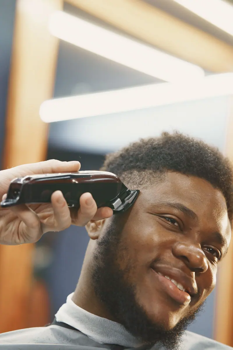 Fresh fade, big smile