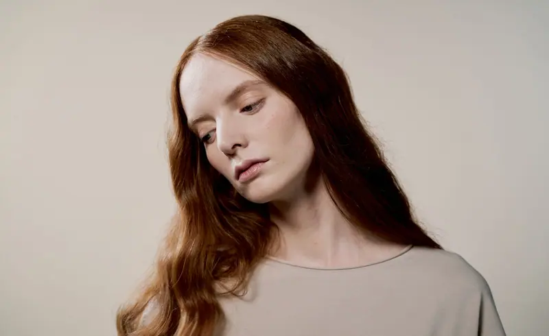 Long copper waves in soft light
