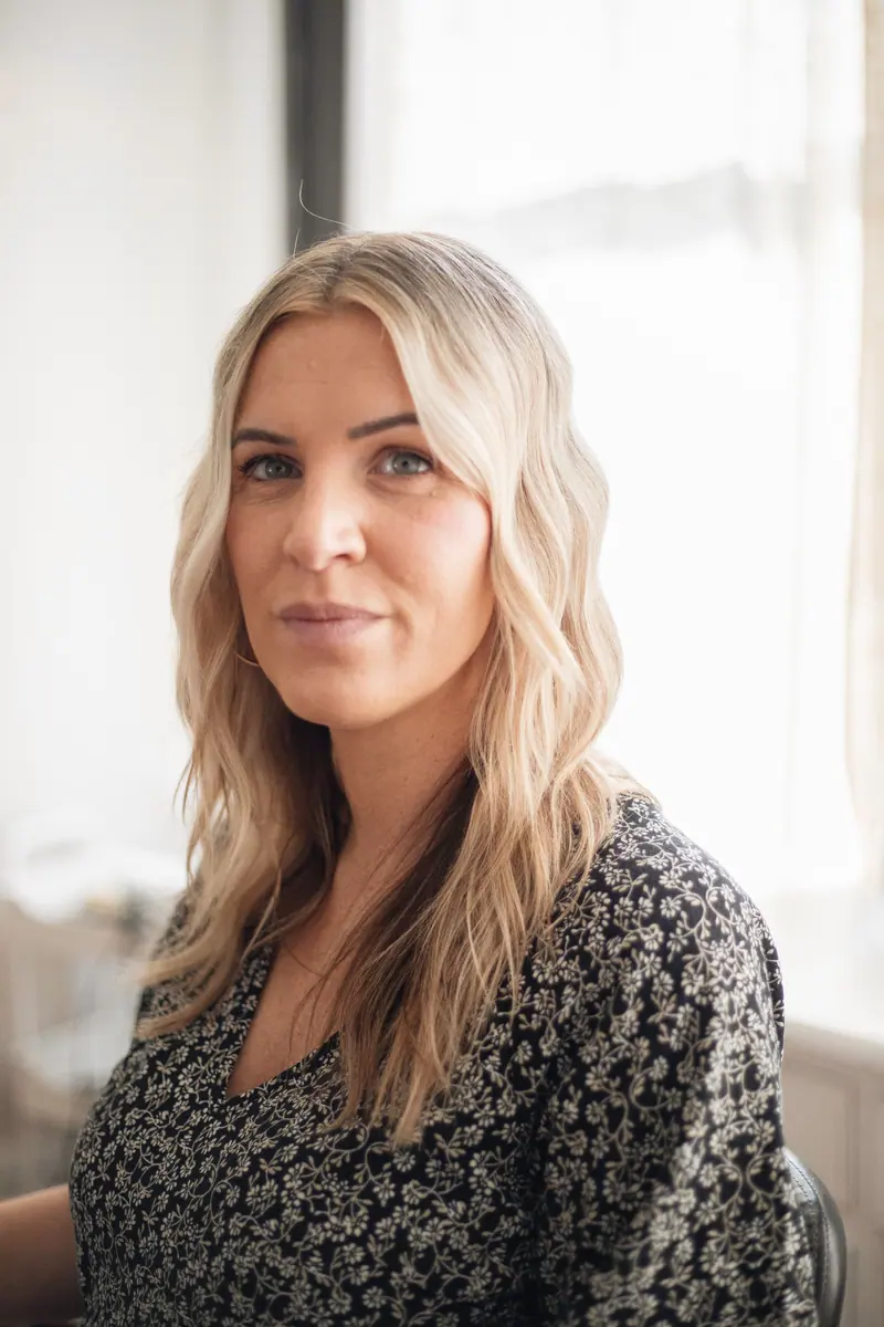 Founder portrait in the studio