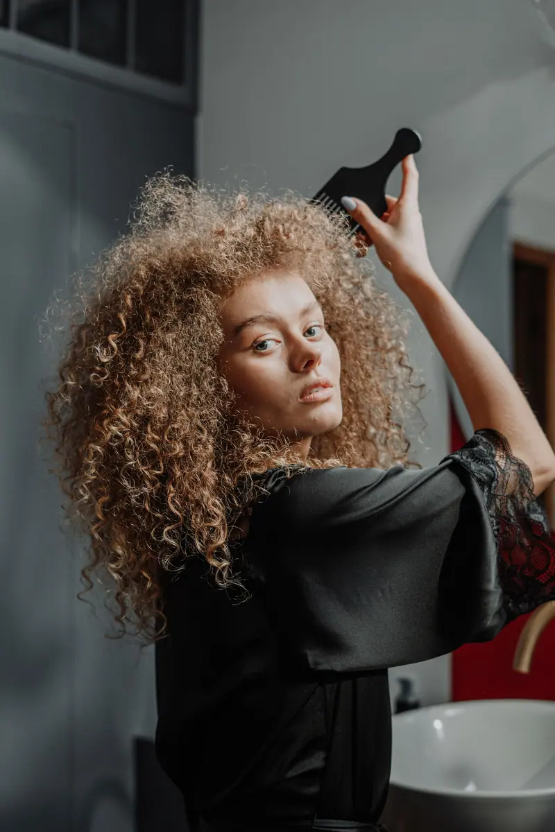 Diffusing curls