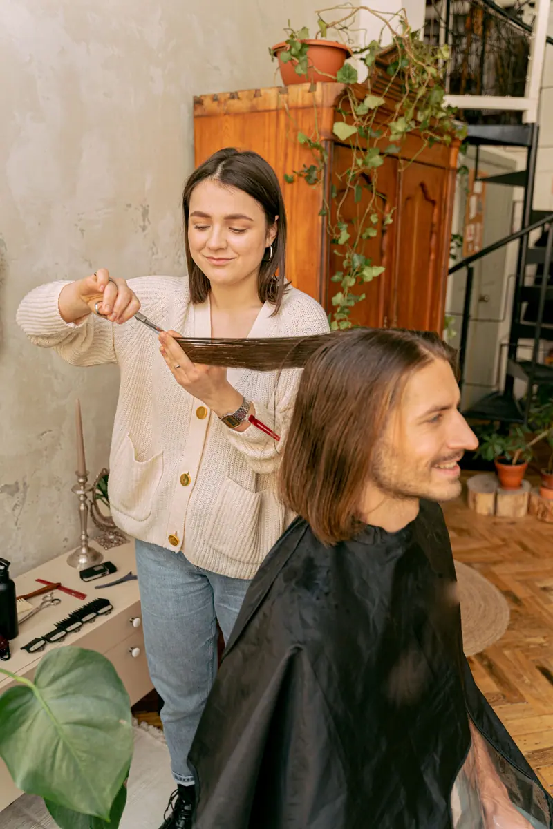 Stylist at the station
