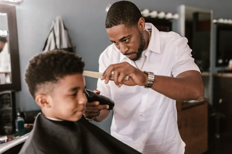 Terrence Hall, Braider · Cornrow designs