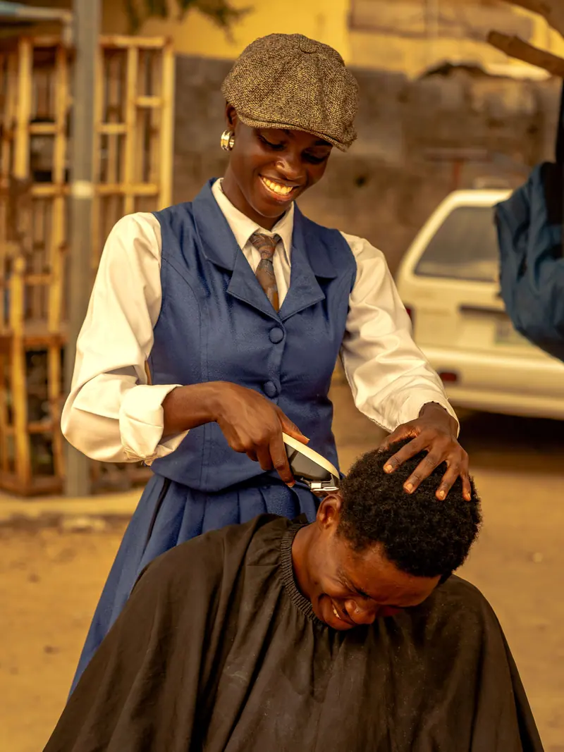 Abena Boateng, Barber · regs, fades & textured hair